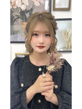 ヘアメイクスタジオ ジュエル(hair make studio JEWEL) モテゆるハーフアップ♪