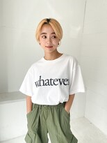 リトル 渋谷(little)&nbsp;ハイトーン/前髪なし/ショート