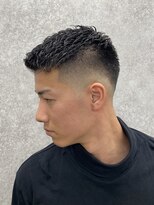 ティーズ アカサカ(T's AKASAKA)&nbsp;フェードパーマスタイル