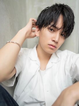 ハバナ 渋谷(HAVANA) アッシュブラック/マッシュパーマ/刈り上げ/ツーブロック