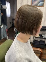 アイリーファンビリ(irie fambilly)&nbsp;髪質改善メテオカラー*ショートボブ