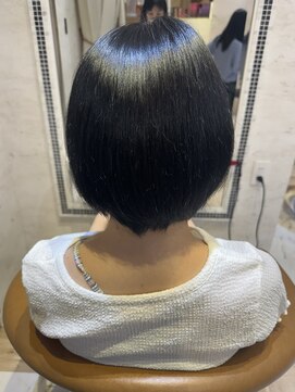 ロンドローズ 名古屋(Lond damaskRose) 学割 ブリーチなしダブルカラー ブリーチ 髪質改善 ボブ  865