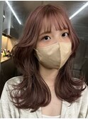 ハイライトカラーグレージュベージュケアブリーチダブルカラー