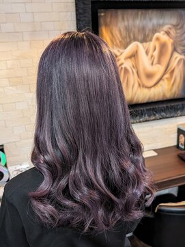 ボアップ(boappu) #ラベンダーカラー#韓国ヘア#パープルカラー#ラベンダーピンク