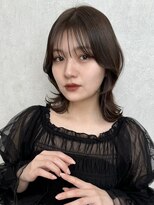 シー バイ ロンド 新宿(Sea by Lond)&nbsp;【梶川】ナチュラルくびれボブ×ダークブラウン[レイヤー/小顔]