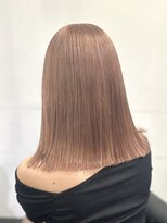 カムジーヘッドカミノウラ(COMEGHEAD KAMINOURA)&nbsp;ダブルカラーピンクベージュベージュカラーケアブリーチレイヤー