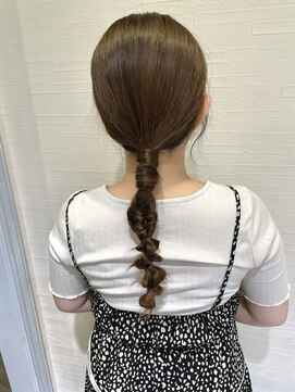 ラ ブランシュ 大宮(La Blanche) 大宮/ワインレッド/マロンベージュ/ヘアセット/韓国ヘア