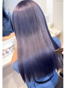 トーン(TONE) ブルーカラー/ブルーラベンダー/韓国/ツヤ髪