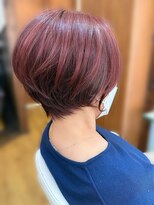 ジャストヘア ラポール 北久里浜店(just hair RAPPOR) 【佐々木 美香子】まるみショート 30代 40代 50代 ショートボブ