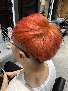 ネウィ 池袋(newi) メンズショート　ビビットカラー