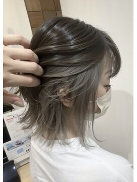 リシェールグリーン 越谷花田店(RICHAIR GREEN) カット＋インナーカラー