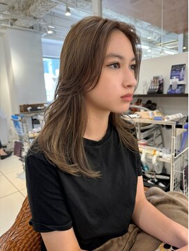 ディフィーノ 赤坂(DIFINO) レイヤーカット/ハイライト/グレージュ