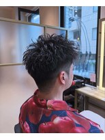 アレアル 広島並木通り店(ALEAR)&nbsp;スパイキーパーマ/スパイキーショート/メンズヘア/メンズ