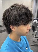 渋谷波巻きスパイラルパーマシャドウパーマツイストパーマ20代
