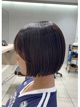 アッシュ 高幡不動店(Ash) 切りっぱなしボブミニボブタッセルボブぱっつん前髪韓国風