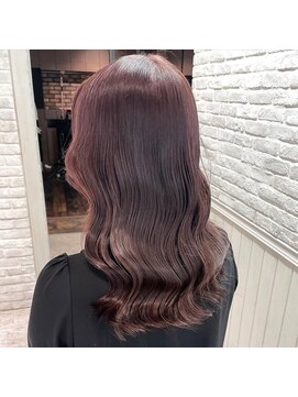 グロウ(grow) ブリーチなしダブルカラーで作るピンクラベンダー