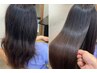骨格矯正カット+Aujua髪質改善酸熱トリートメント￥23960【武蔵小杉】