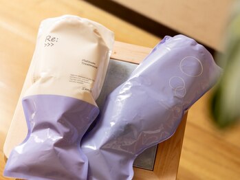 リュイール(Luire)の写真/サロン施術×ホームケアで理想のツヤ髪へ。毎日“簡単キレイ”を叶えるトリートメント自慢のサロン。