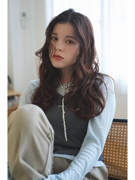 ふんわり透明感ロング