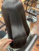 グランルッソ 岡山駅前(GRAN LUSSO)&nbsp;艶々なしなやかな質感に♪ 髪質改善ストレート(極)
