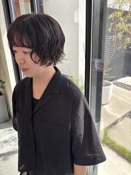 マレ(malet.) ショートボブパーマ
