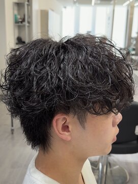 ビカムメンズヘアー 栄店(become men's hair) シャドウパーマ