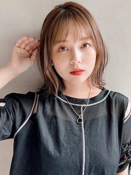 リヤン 表参道(lyann) ピンクベージュデジタルパーマモテ髪エアリーカールうるツヤ