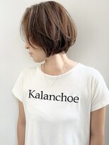 AUTHO 目黒店【4月11日 OPEN (予定)】 ハイライトカラー/明るい白髪染め/脱白髪染め/白髪ぼかし/40代/d