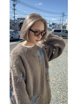 ブリッジヘアー(BRIDGE HAIR)&nbsp;ブロンドボブ