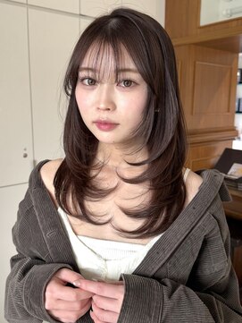 ロンドアンメゾン 原宿(Lond un Maison.) イメチェン/ダークブラウン/バタフライカット/原宿0331