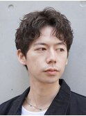 渋谷アクティブショートルーズショートパーマツイストパーマ緩め