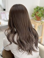 シャルムパリス(charme paris) 艶カラー オリーブベージュ 髪質改善 カラー