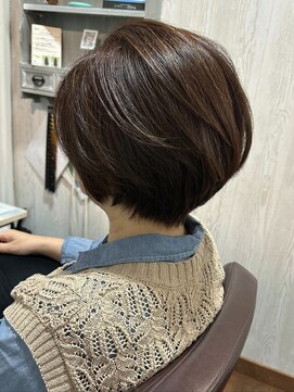 コルテ 倉敷西坂店(CoRte.) 小顔カット/大人ショートボブ/骨格補正カット/髪質改善/ツヤ感