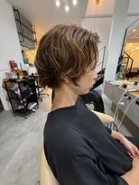 バーチミシマ(BIRCH mishima) お手入れ簡単ショートパーマヘア☆圧倒的技術のショートパーマ