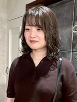 ナック ウメダ(knack UMEDA) ゆるふわミディアムパーマ