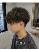 メンズパーマ/プードルパーマ/2ブロック