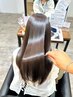 【新規限定/初回体験価格】ヘアケアコース/水素ケア+美髪トリートメント付き