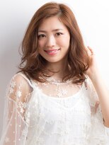 ノブ ヘアデザイン 大船店(NOB hairdesign) 【NOB大船店】ひし形シルエットチョコレートカラーパーマ