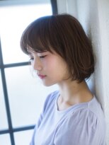 フラミューム 関内店(flammeum)&nbsp;ナチュラルくせ毛風外人ボブ【関内　馬車道】