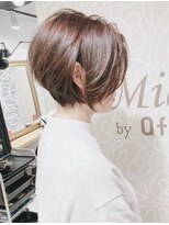 ミッシェル アフロート(michelle afloat)&nbsp;レイヤー革命☆ツヤと動きとトップ&後頭部キレイなCカーブカット