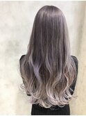 ホワイトグラデーションカラー