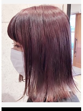 ヘアーアンドネイル ノーム(NO MU) 外ハネミディアム