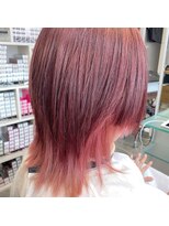 キャラ シャローネ 池袋(Chara Chalone)&nbsp;メンズロングウルフ/同系色インナーデザインカラー【本松】