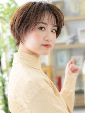 カバーヘア ブリス 川口(COVER HAIR bliss) フレンチガーリーシースルーバングボブウルフa川口20代30代40代