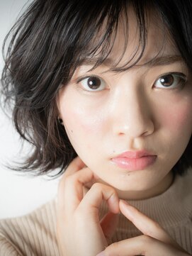 カバーヘア ブリス 北浦和(COVER HAIR bliss) シースルーバングくせ毛風ボブウルフ204y北浦和20代30代40代!