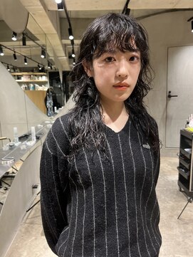 ビビト(bibito) bibito ウルフパーマ ウェーブパーマ くるくるパーマ