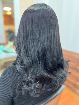 アークスヘアー 大人可愛い髪質改善カラーアッシュグレージュ透明感