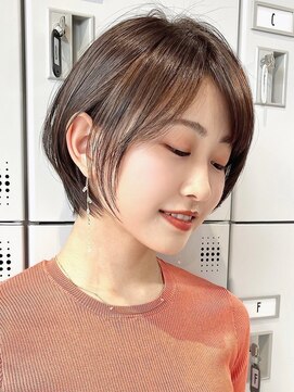 プルーヴ 秋葉原(prove) 30代40代大人女性/前髪ありショートボブ/ショートヘア/髪質改善