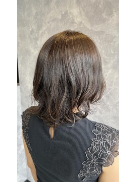 ザ ラブズ ラフズ ヘアー 本店(the loves laughs hair) ふんわりボブスタイル