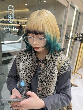 ゼスト フィーノ(ZEST fino) 【木村】立川 裾カラーで周りと差をつけたカラースタイル